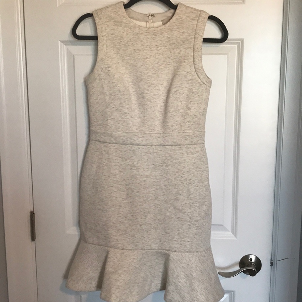 Ann Taylor loft dress ruffle hem empire waist